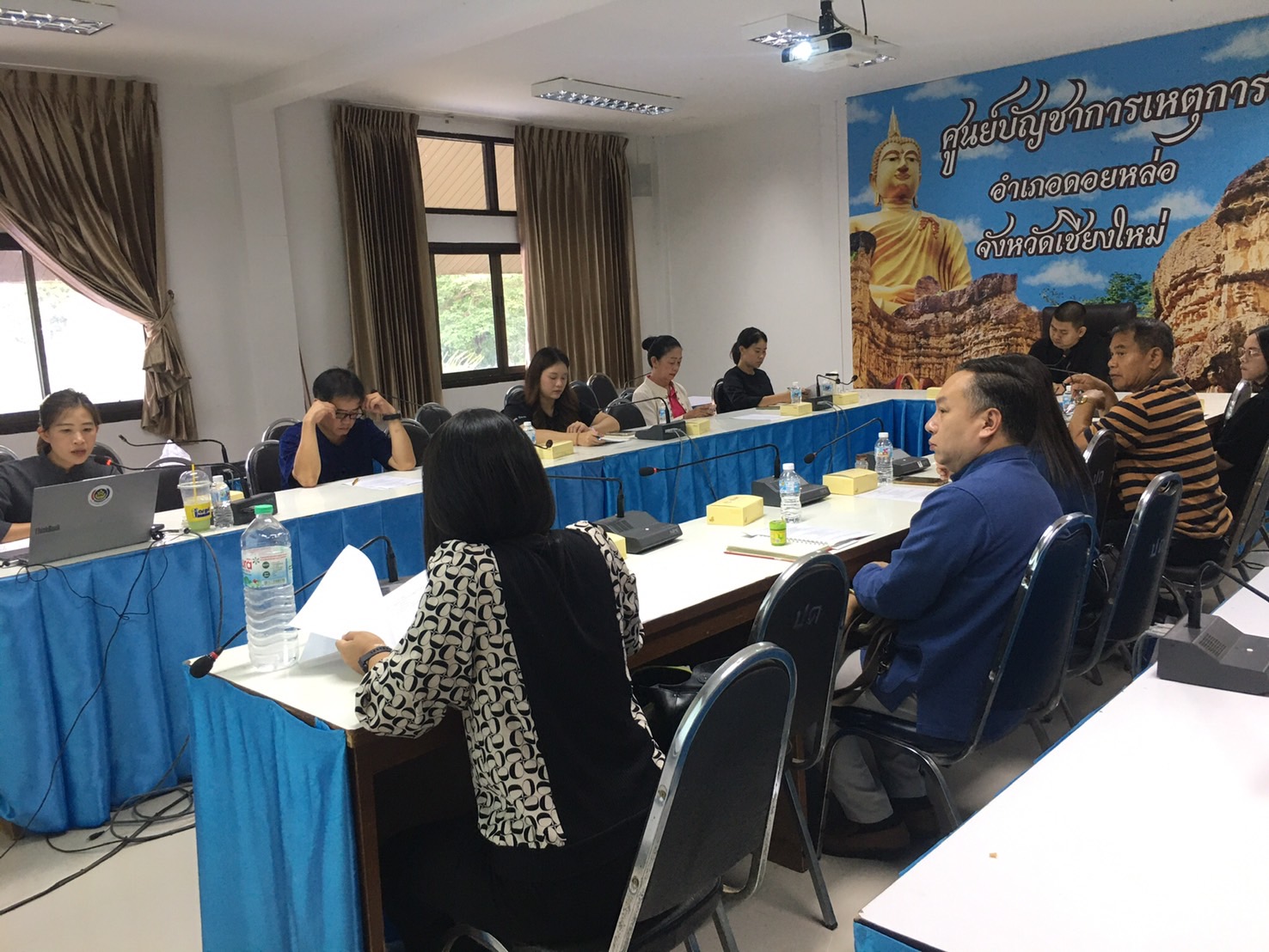 ⛰พช.ดอยหล่อ :  ดำเนินการประชุมคณะอนุกรรมการกลั่นกรองและติดตามการดำเนินงานกองทุนพัฒนาบทบาทสตรีอำเภอ ครั้งที่ 3/2569 👩🏻