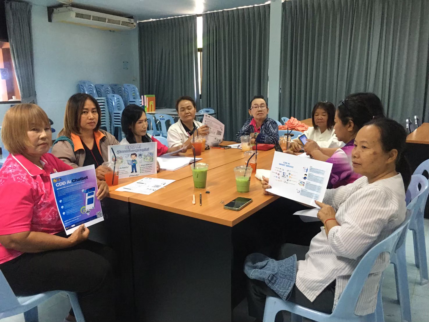  คณะกรรมการกองทุนพัฒนาสตรีตำบลยางคราม ใช้ CDD AI เป็นผู่ช่วยเป็นเครื่องมือช่วยวิเคราะห์ ลดภาระ และได้รับคำแนะนำจาก AI ที่ตรงจุด